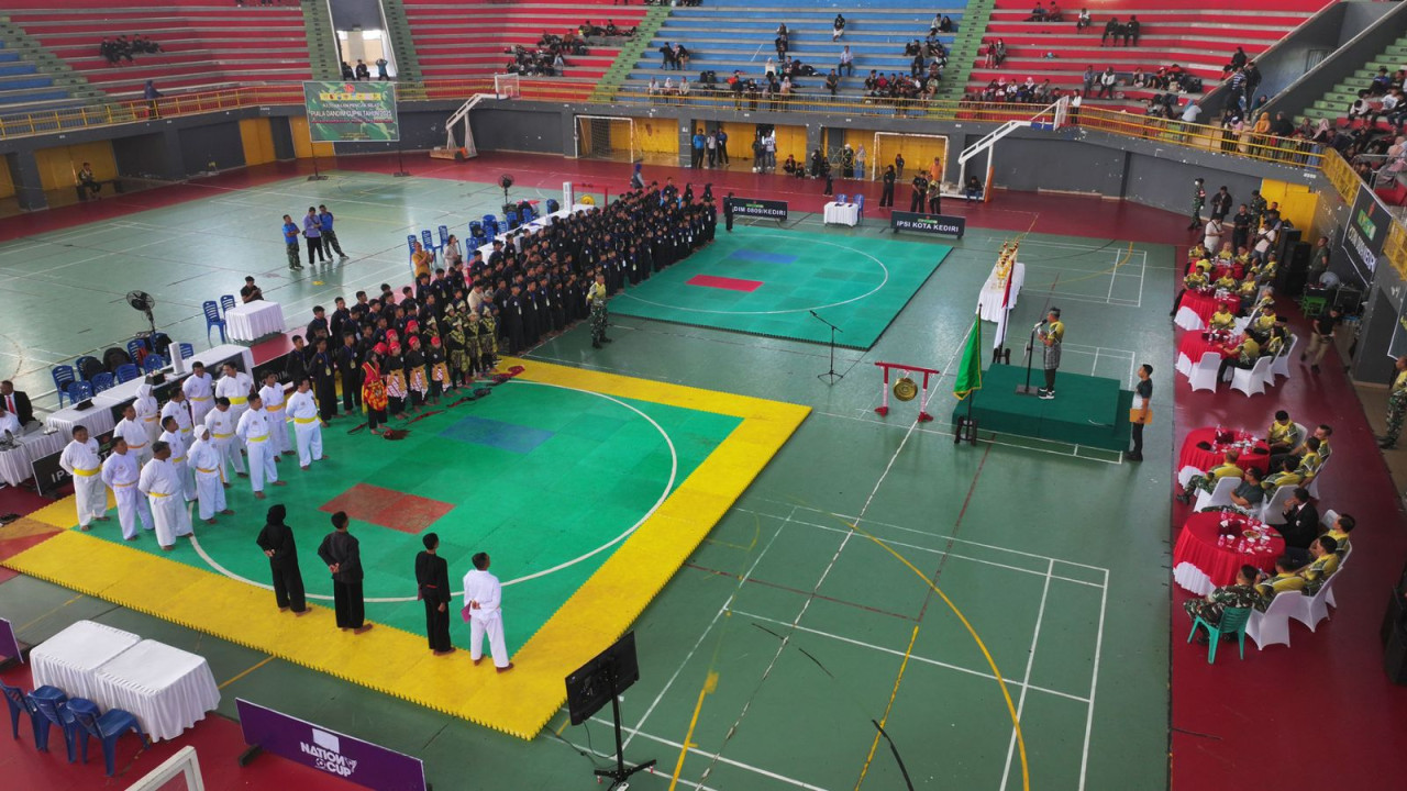 Pembukaan Dandim 0809 Kediri Cup III. (Foto: Pemkot Kediri/jatimnow.com)