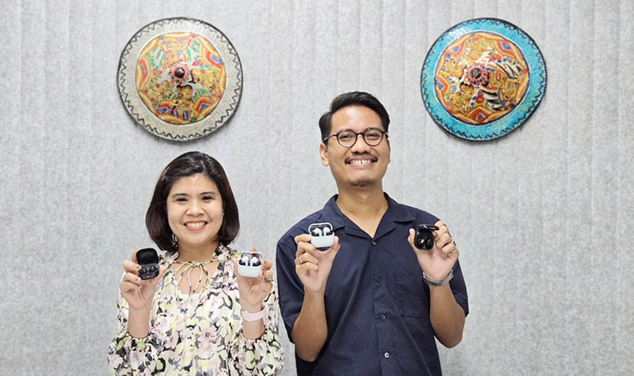Galaxy Buds3 FE dan Galaxy Buds Core sebagai opsi TWS Samsung dengan fitur premium dan tetap terjangkau. (Foto/Samsung)