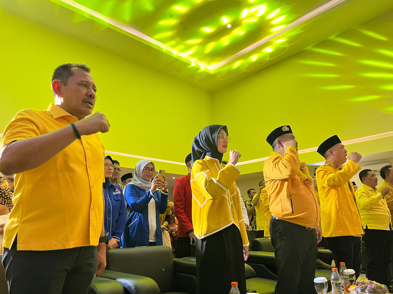 Acara Musda XI Golkar Kota Kediri. (Foto: Yanuar Dedy/jatimnow.com)
