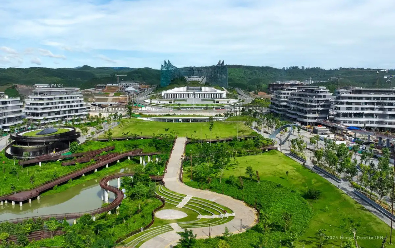 Ibu Kota Nusantara (IKN). (Foto/Brin)