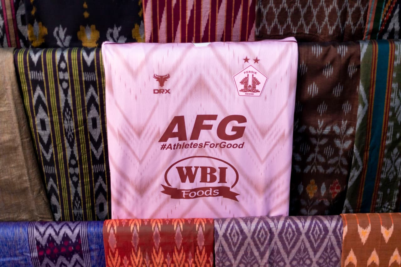 Foto: Jersey ketiga Persik Kediri musim ini (Persik Kediri/jatimnow.com)