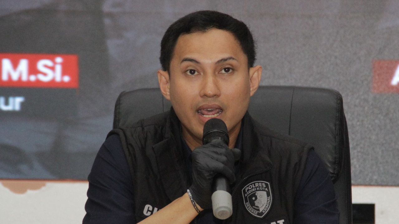 Kasat Reskrim Polres Kediri Kota, AKP Cipto Dwi Leksana. (Dok. Polres Kediri Kota/jatimnow.com)