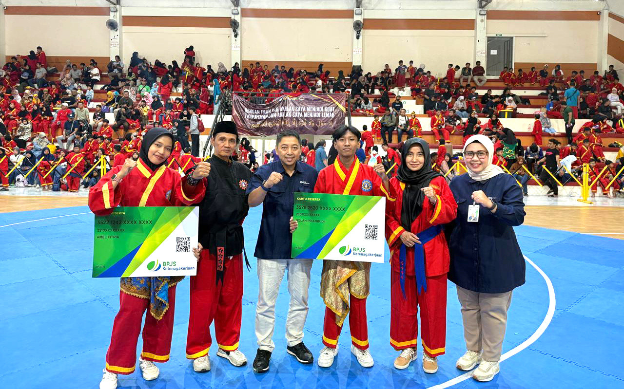 BPJAMSOSTEK Juanda Lindungi Ratusan Atlet Tapak Suci dalam Kejuaraan Nasional Airlangga