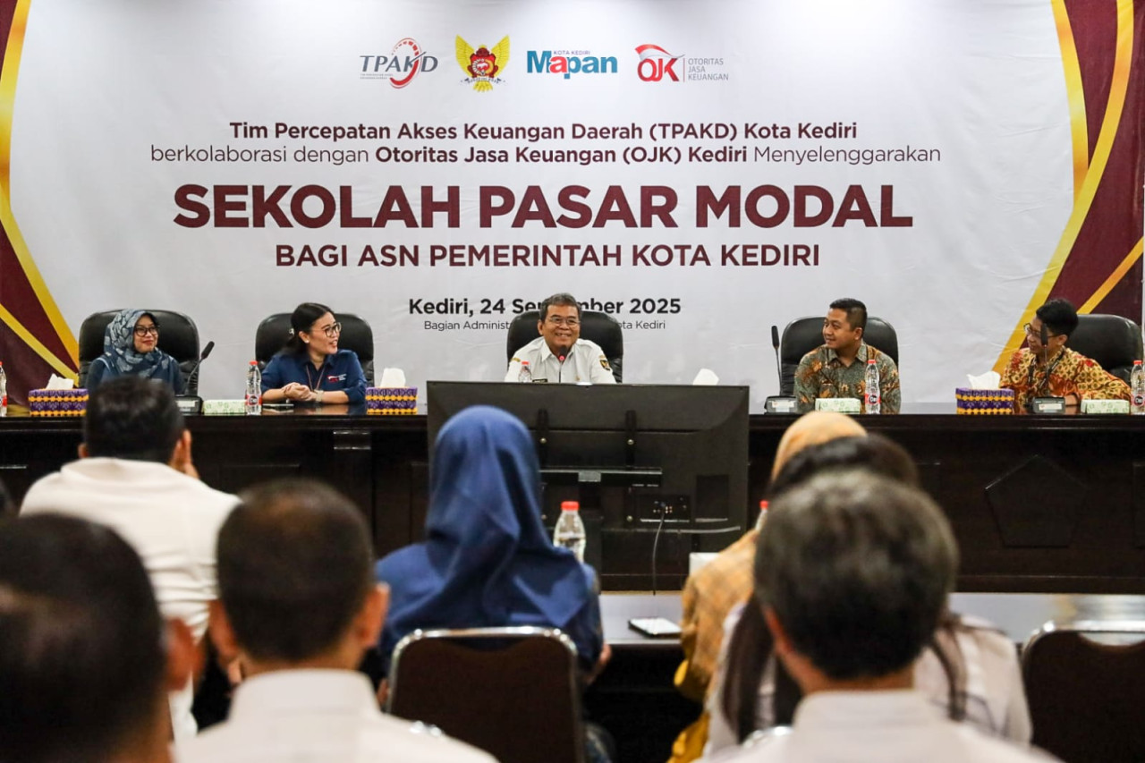 Sekolah Pasar Modal untuk ASN Kota Kediri. (Foto: Pemkot Kediri/jatimnow.com)
