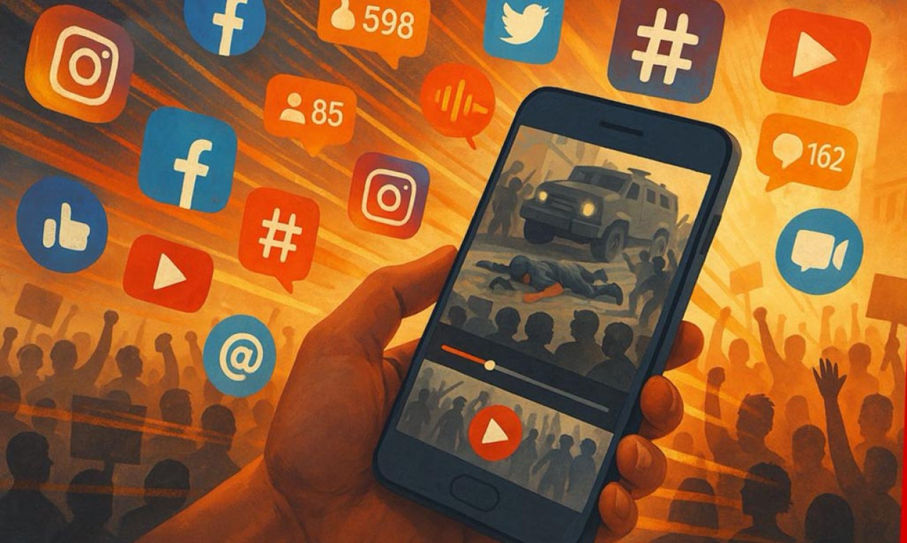 Era media sosial telah mengubah lanskap aksi protes dan politik secara fundamental. (Foto/Denny JA)