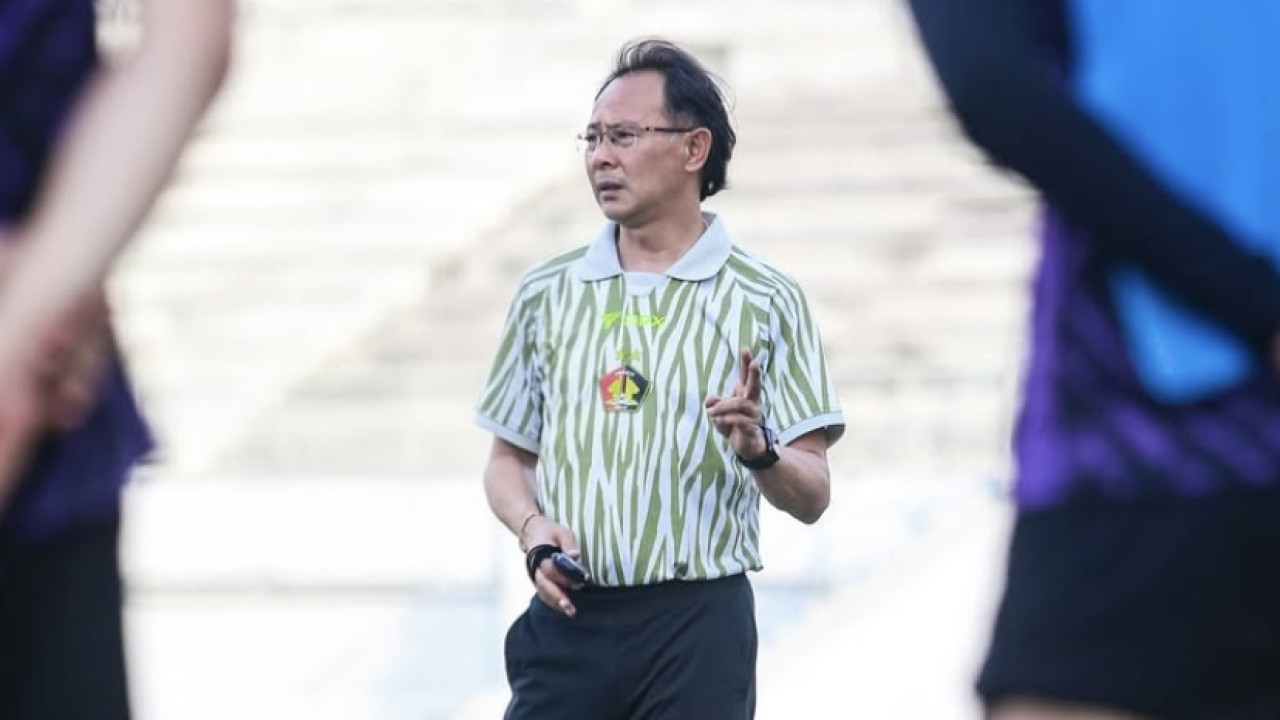 Pelatih Persik Kediri Ong Kim Swee. (Foto: Persik Kediri/jatimnow.com)