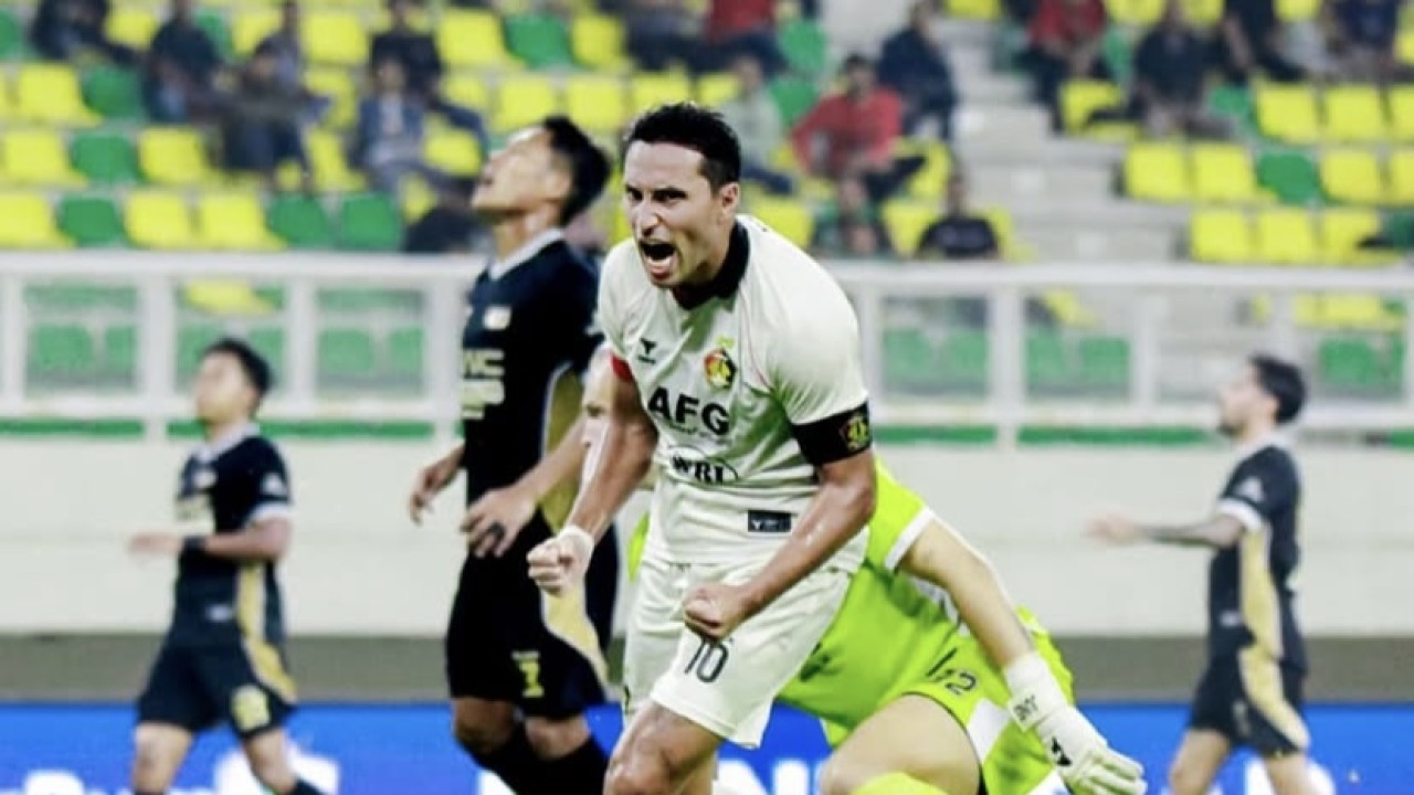 Persik Kediri saat bertanding melawan Dewa United. (Foto: Persik Kediri/jatimnow.com)