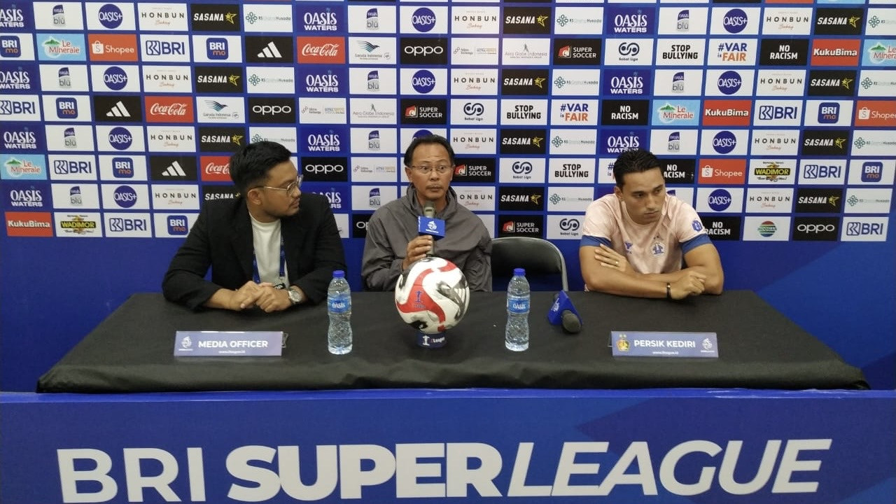Persik Kediri Fokus Hadapi Persijap, Coach Ong Tekankan Soliditas Tim