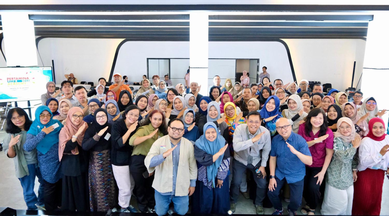 Setelah melalui seleksi ketat dari 9.753 pendaftar, ratusan UMKM ini akan mengikuti serangkaian pelatihan intensif. (Foto/Pertamina)