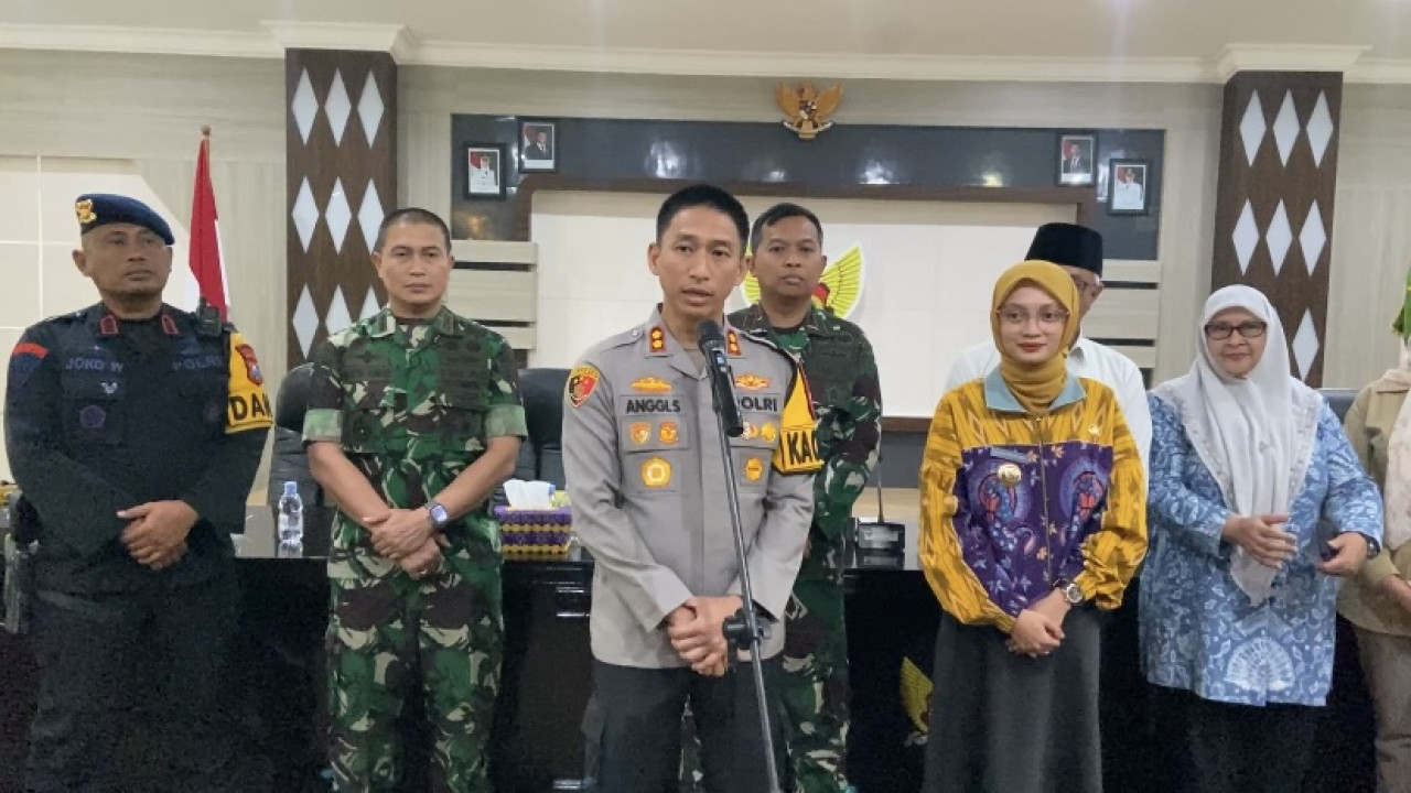 Kapolres Kediri Kota AKBP Anggi Ibrahim Saputra. (Foto: Yanuar Dedy/jatimnow.com)