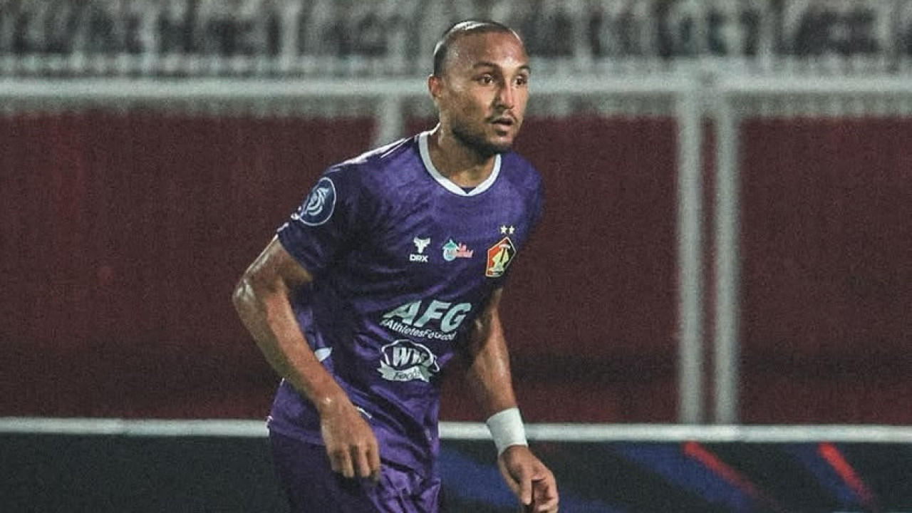 Rohit Chan saat berseragam Persik Kediri. (Foto: Persik Kediri/jatimnow.com)
