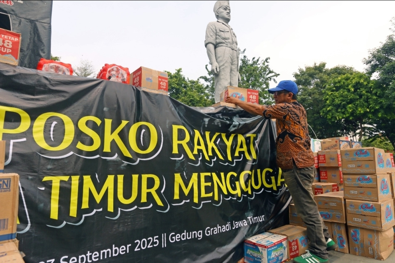 Demo Rakyat Jawa Timur Menggugat Batal, Posko Ditutup