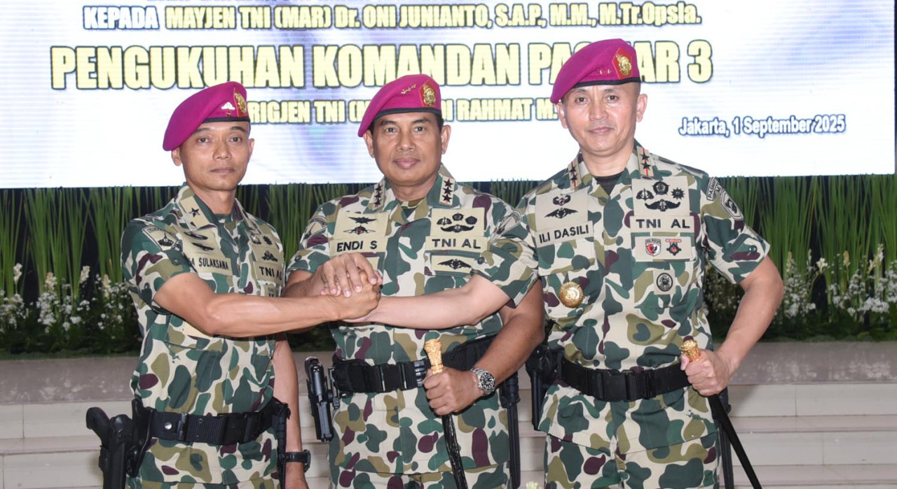 Rotasi Jabatan di Korps Marinir, Ini Pesan Pangkormar
