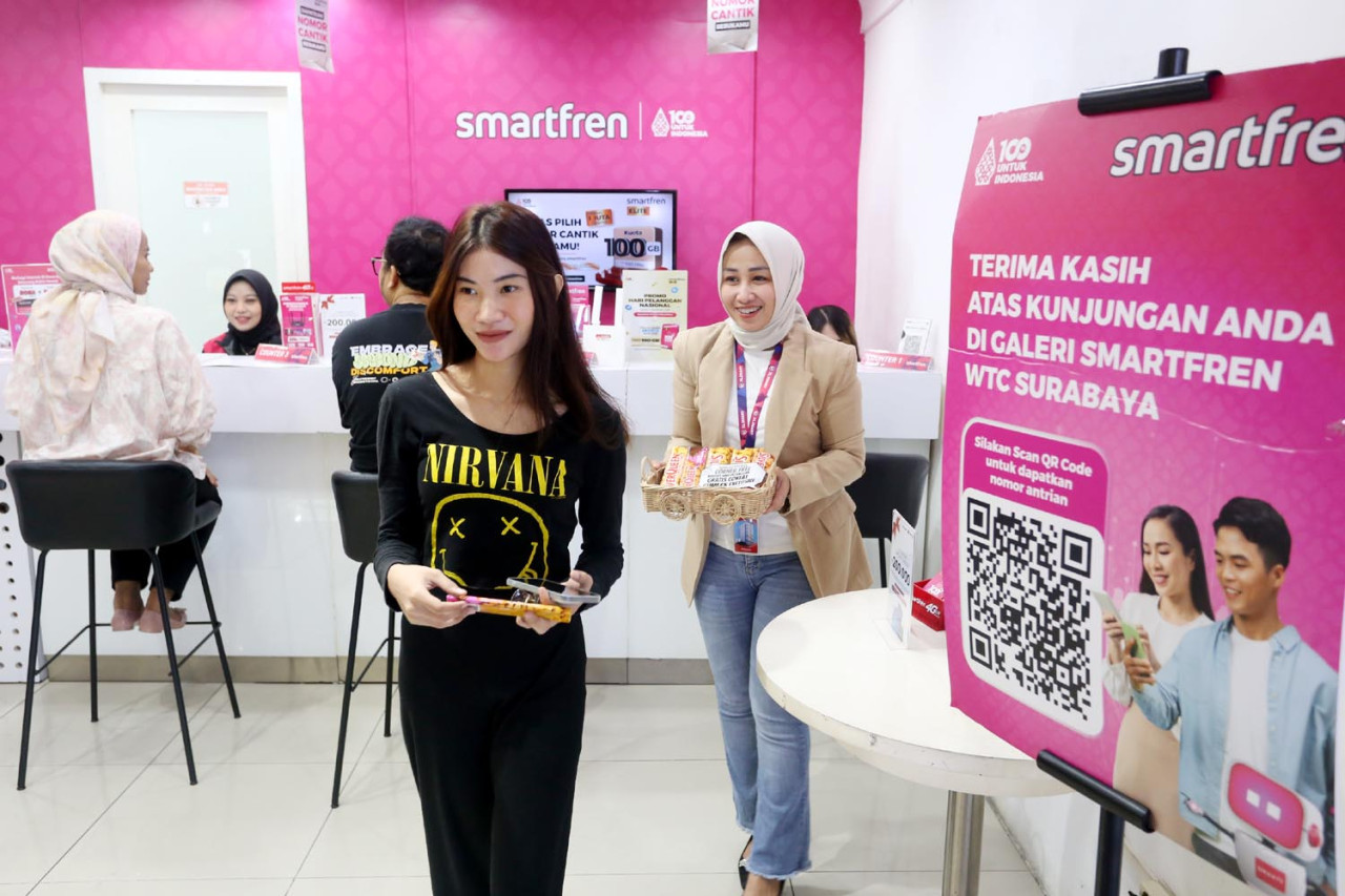 Foto: Cokelat Spesial untuk Pelanggan Smartfren