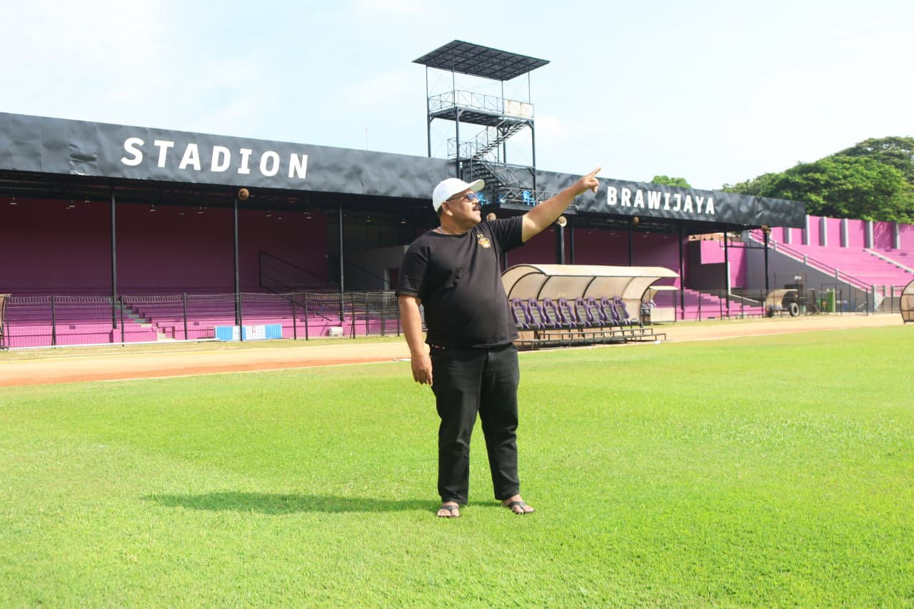 Foto: Stadion Brawijaya Kediri siap gelar laga kandang Persik Kediri (Persik Kediri/jatimnow.com)