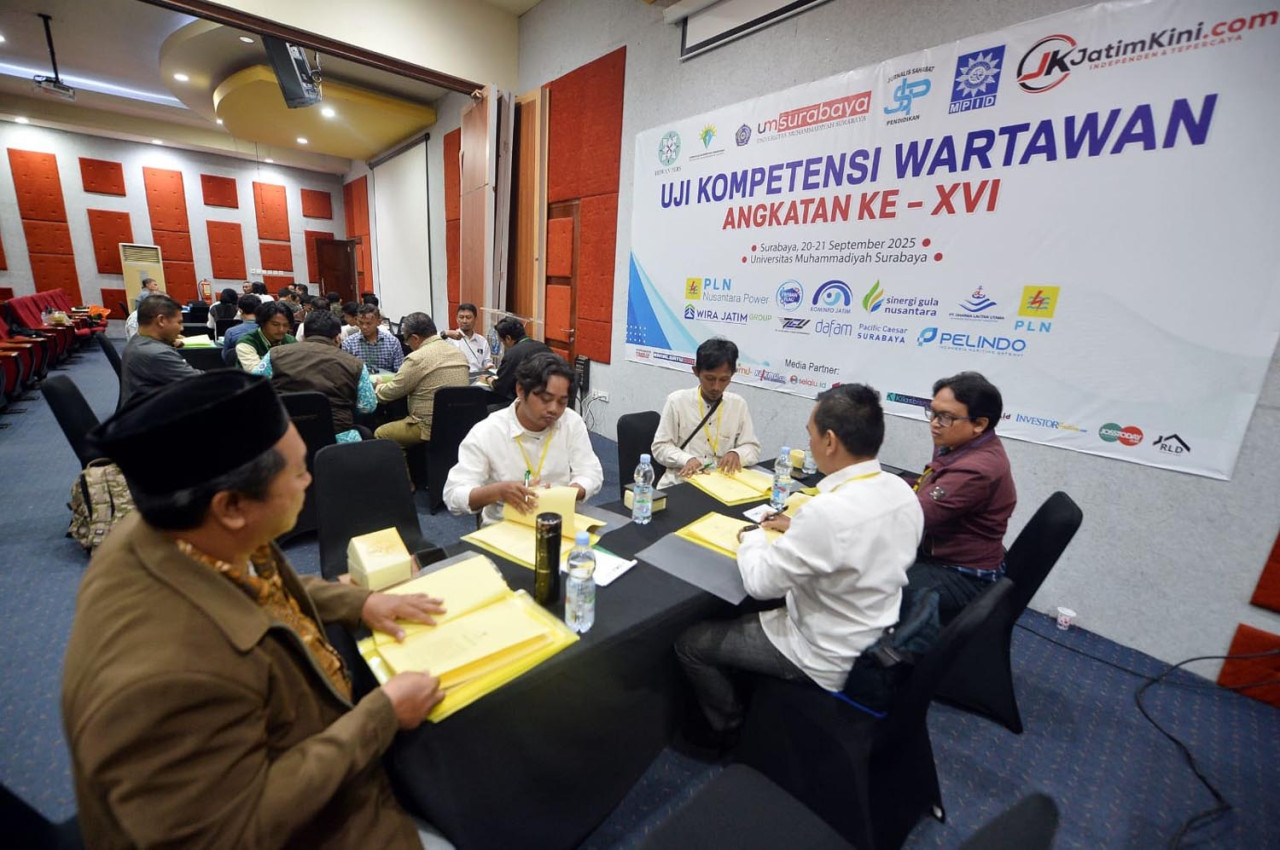 26 Jurnalis Ikuti Uji Kompetensi di UM Surabaya