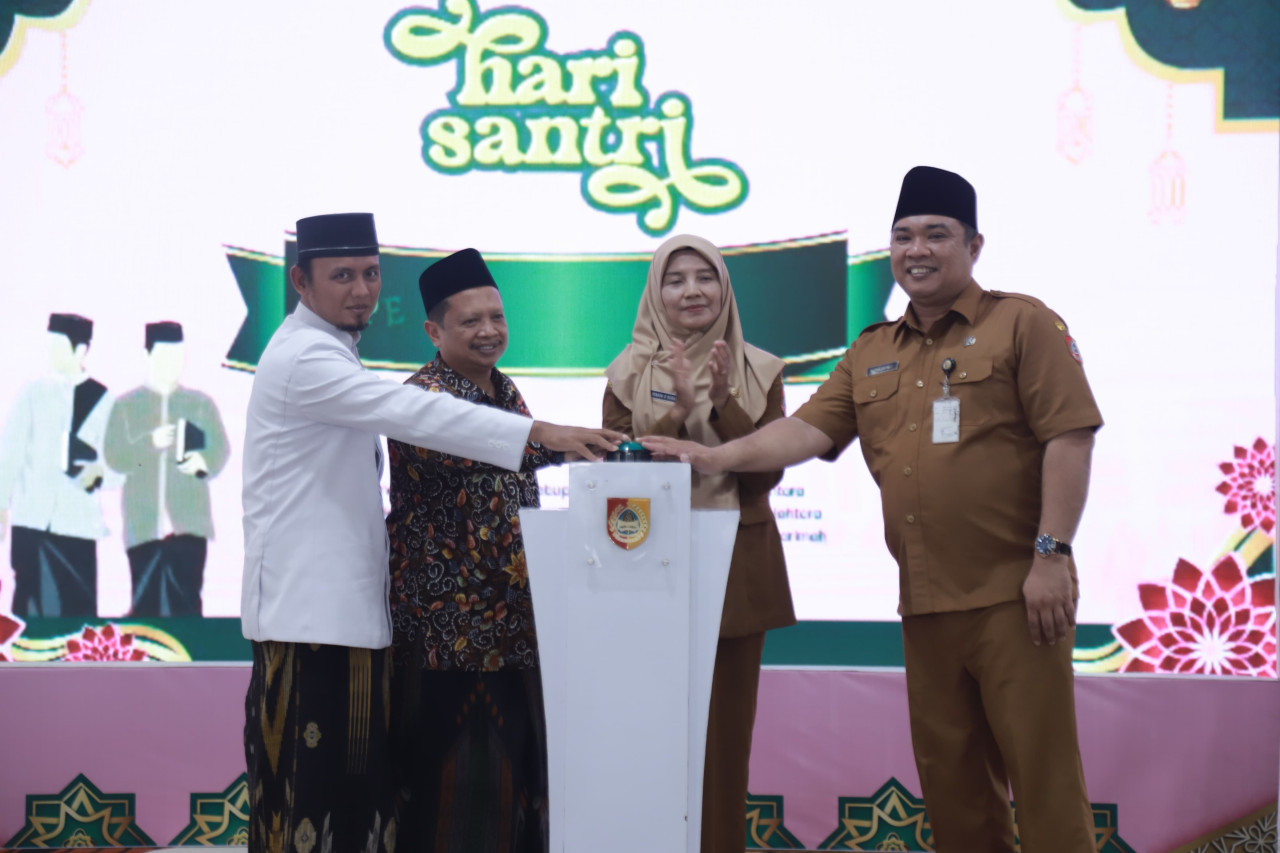 Foto : Pembukaan festival santri di Jember. (Diskominfo/jatimnow.com)