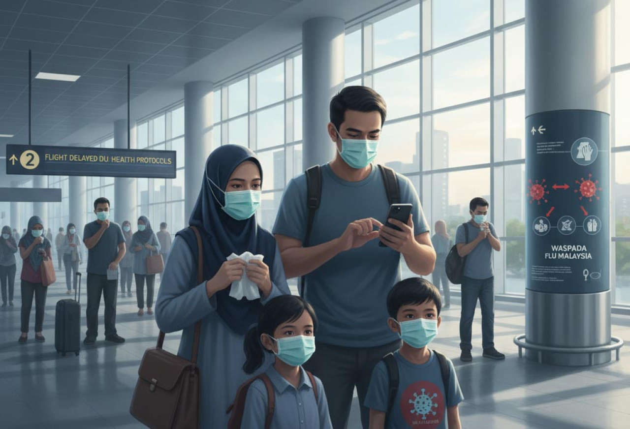 Perubahan musim dan cuaca lembab di kawasan Asia Tenggara dipercaya mempercepat penularan virus influenza. (Foto: Ilustrasi/Gemini)