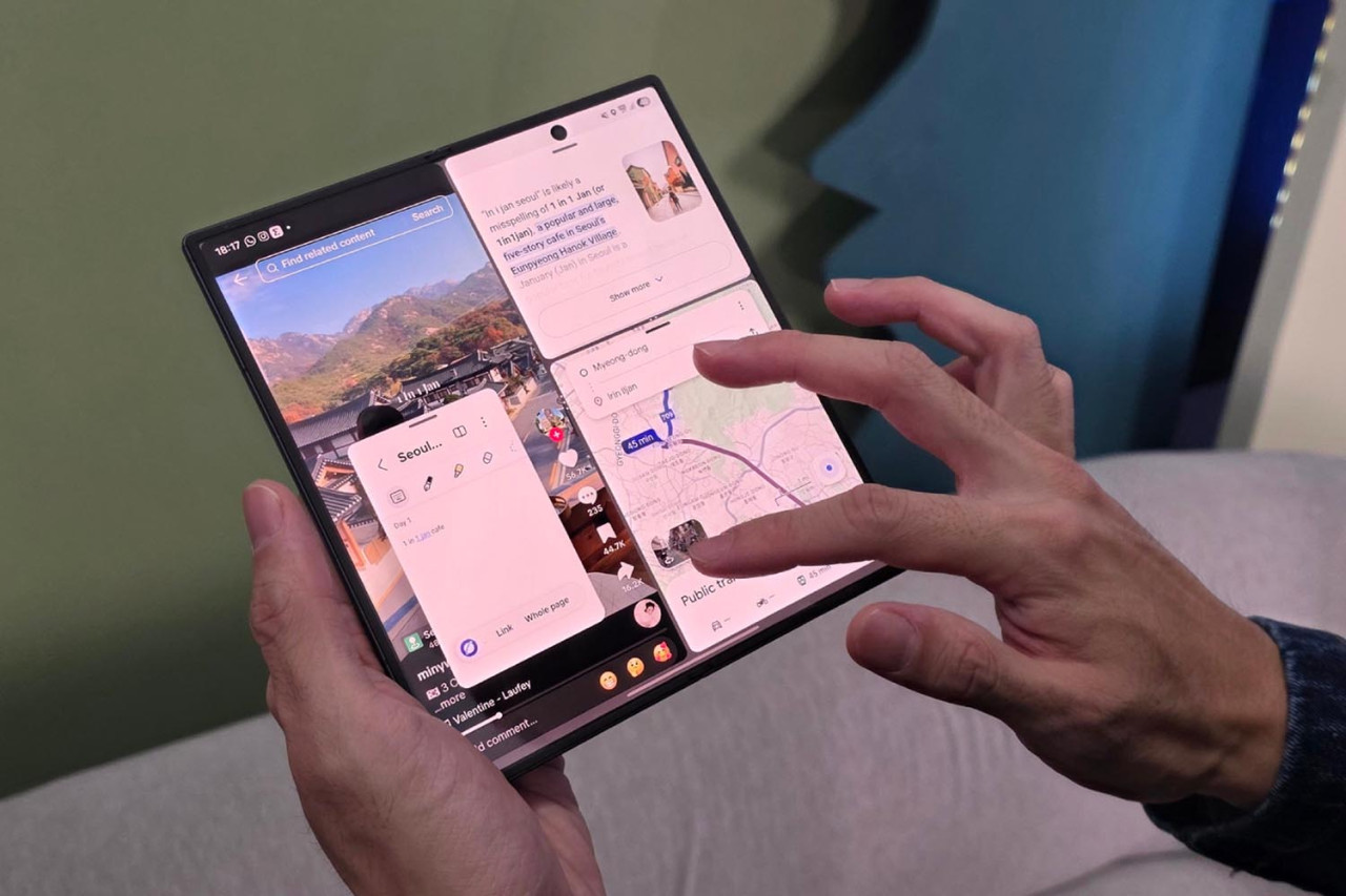 Review Galaxy Z, AI Gemini Mudahkan Kreasi Konten Ala Andy dan Prilly
