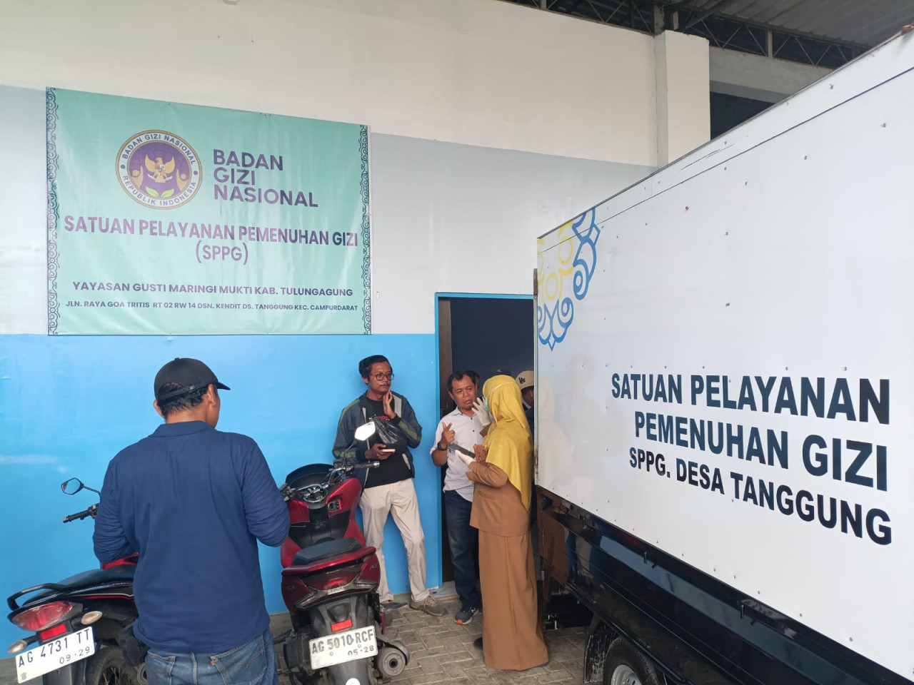 SPPG SMPN 1 Boyolangu Tulungagung. (Foto: Bramanta Pamungkas/jatimnow.com)