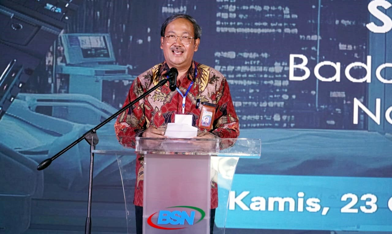 Plt. Kepala Badan Standardisasi Nasional (BSN), Y. Kristianto Widiwardono. (Foto: BSN for JatimNow.com)