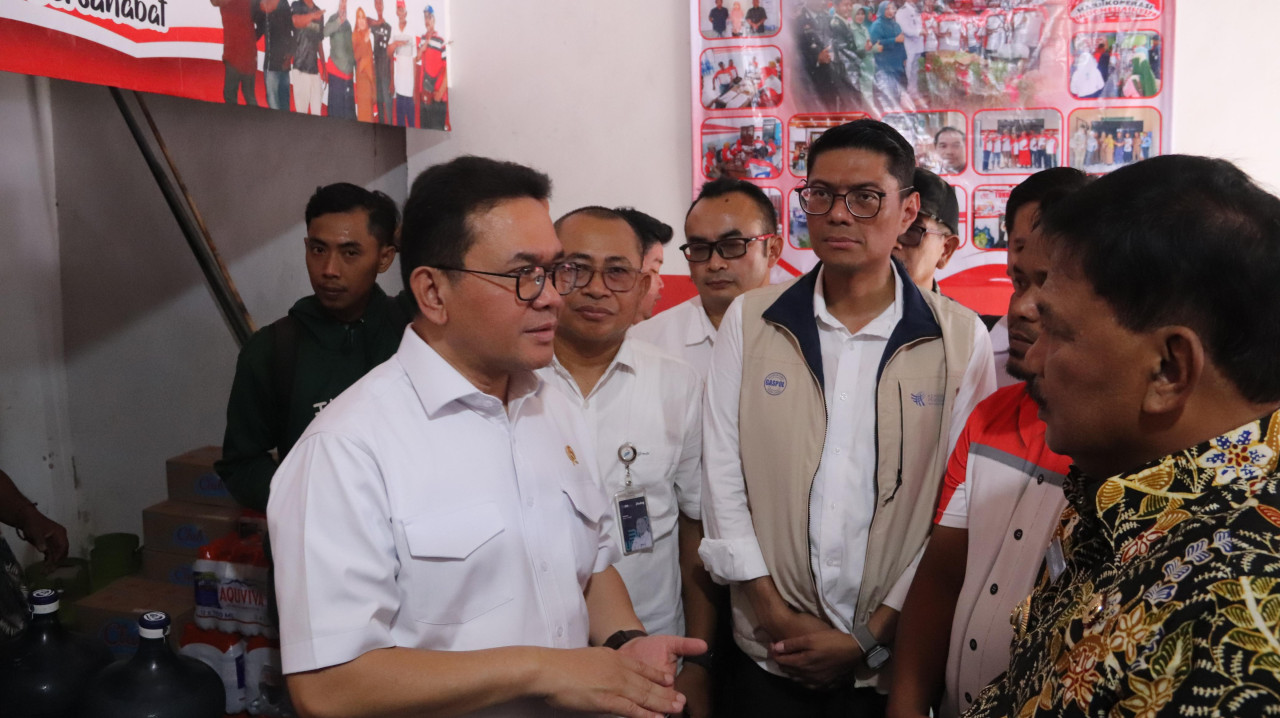 Menteri Perdagangan Tinjau Harga dan Stok Bahan Pokok di Nganjuk