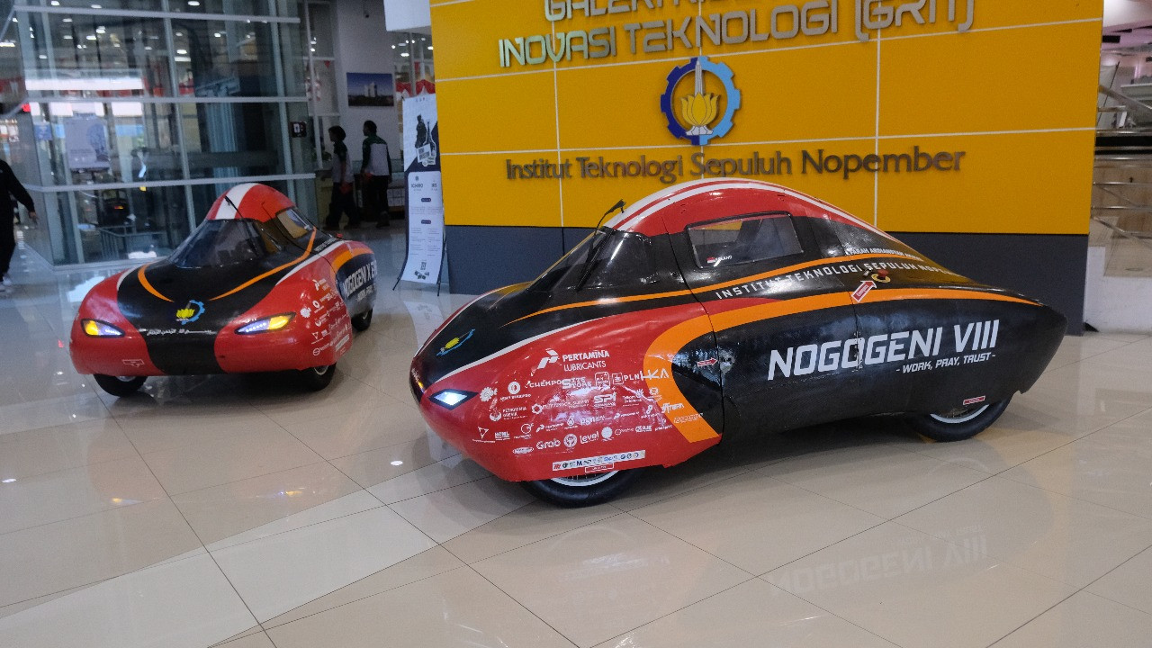Nogogeni VIII dan X Evo, Mobil Baru ITS Siap Berlaga di KMHE 2025