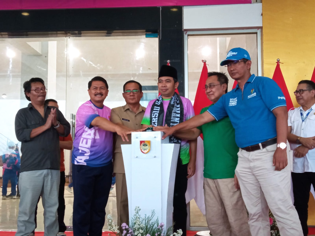 Gus Fawait melaunching OSMA JSG. (Foto: Sugianto/jatimnow.com)