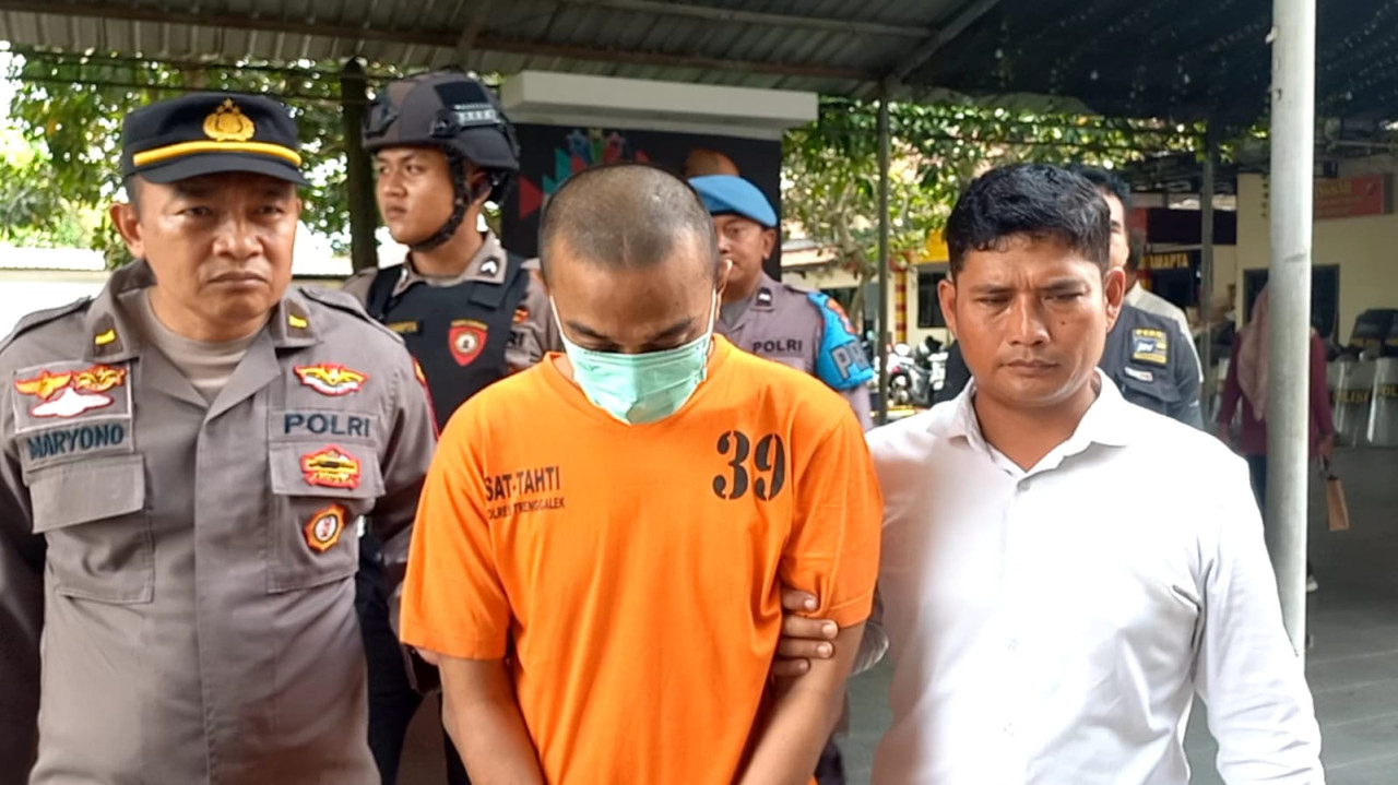 Lakukan Aksi Begal, Pria Asal Jakarta Ditangkap Satreskrim Polres Trenggalek
