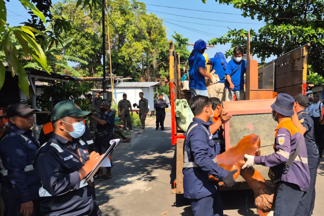 KAI Daop 7 Tertibkan Aset Rumah di Madiun karena Penghuni Enggan Bayar Sewa