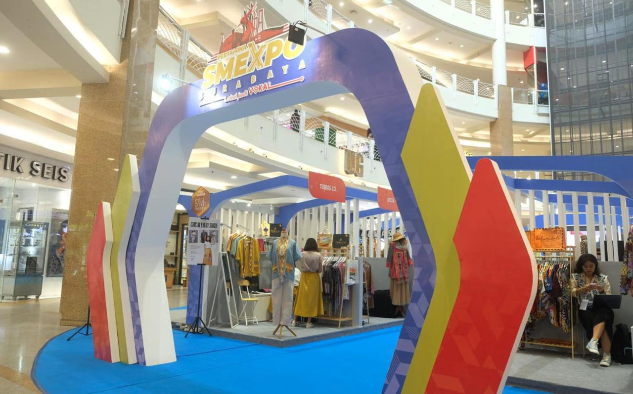 Pertamina Small Medium Enterprise Expo (SMEXPO) 2025 resmi hadir perdana di Surabaya, tepatnya di Royal Plaza, Surabaya. (Foto/Pertamina)