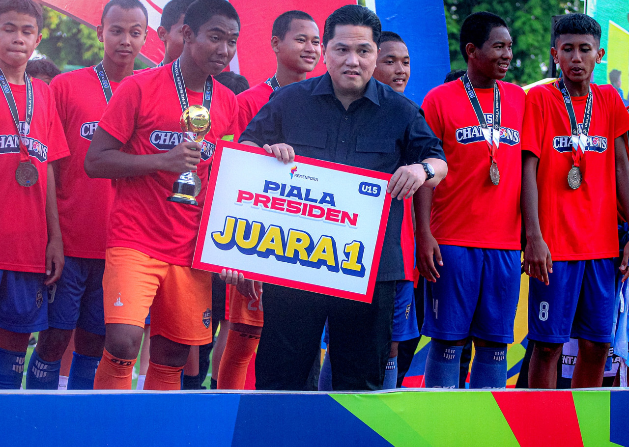 ASTI Kudus Borong Gelar Juara Piala Presiden U-15 di Surabaya