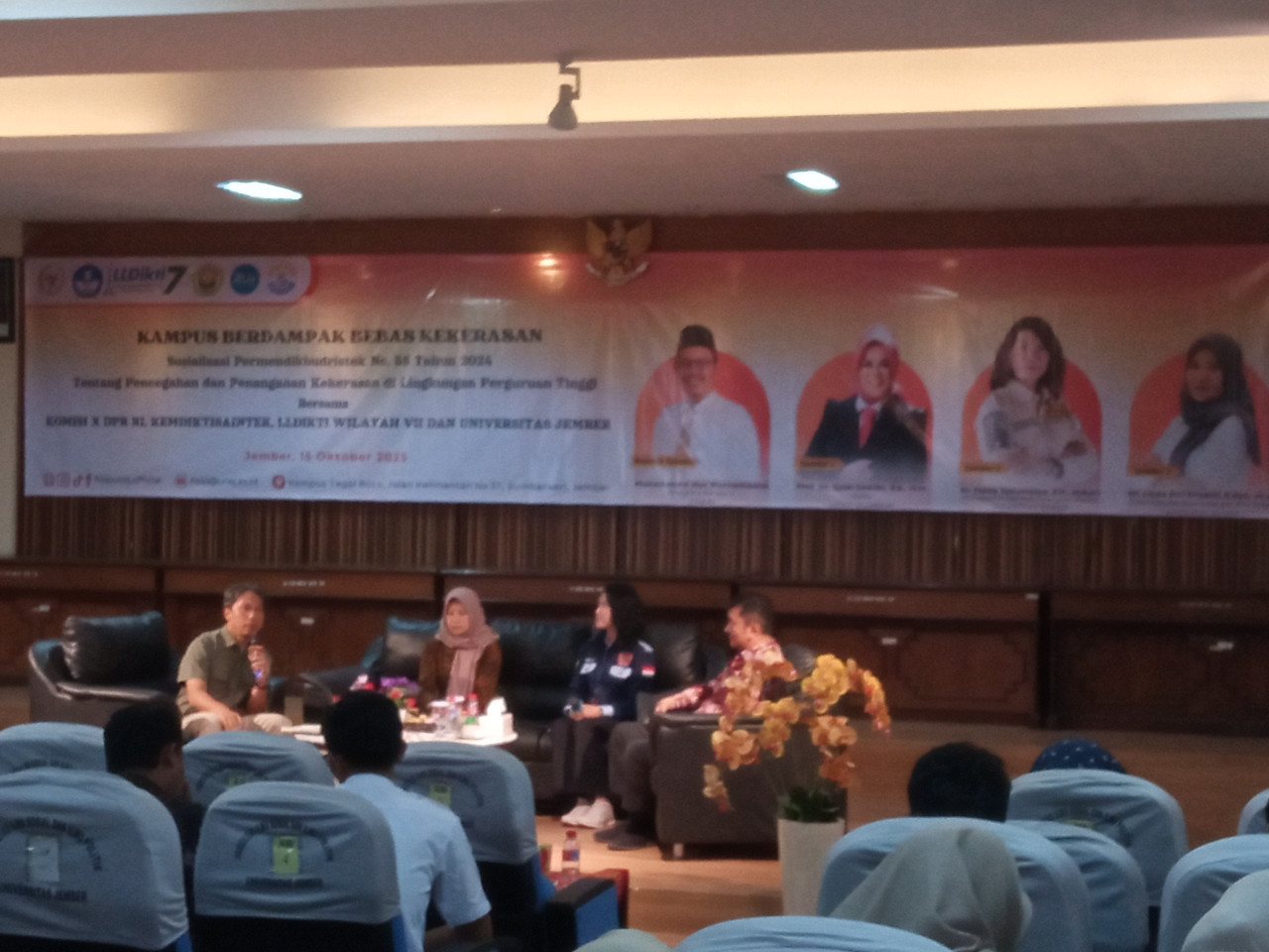 Soroti Maraknya Kekerasan, Bang Pur Sosialisasikan Permendikbudristek 55/2024