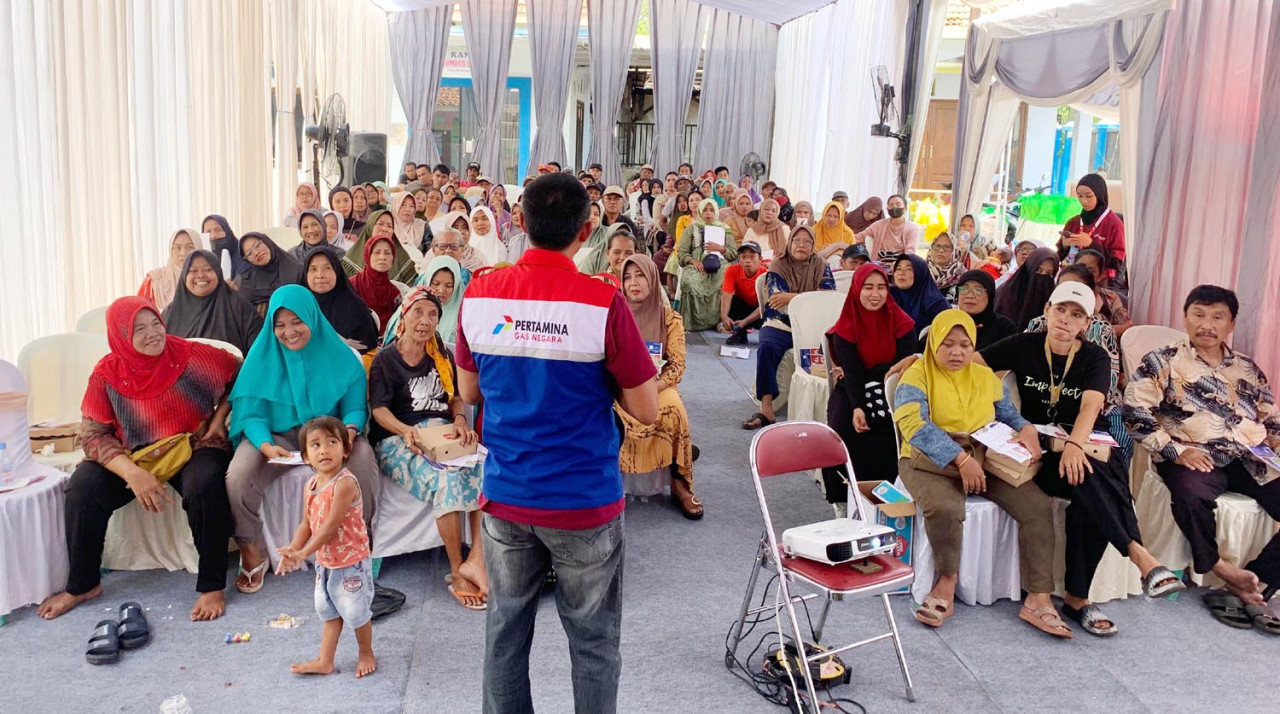 PT Perusahaan Gas Negara Tbk (PGN) terus menggencarkan sosialisasi pemanfaatan Jaringan Gas (Jargas) rumah tangga di Kabupaten Lumajang, Jawa Timur. (Foto: PGN for JatimNow.com)