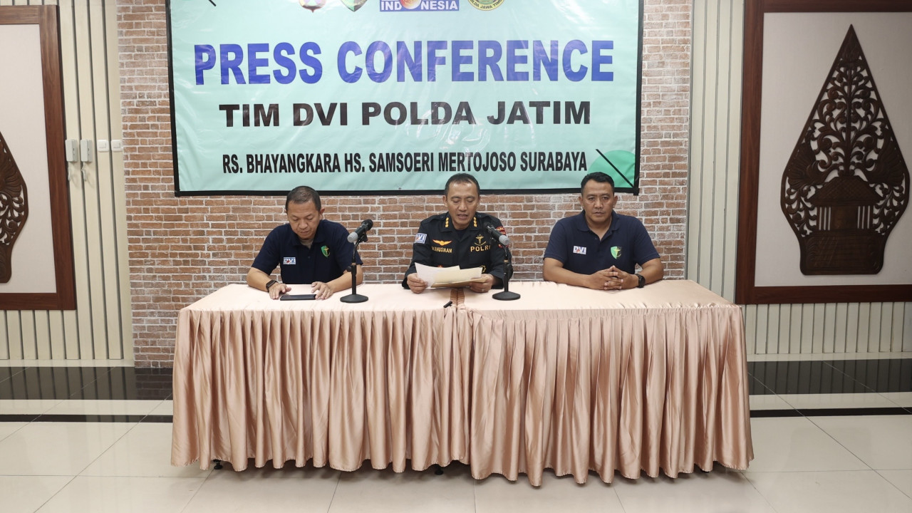 Tim DVI Polda Jatim Tuntaskan Identifikasi Seluruh Korban Ponpes Al Khoziny Sidoarjo