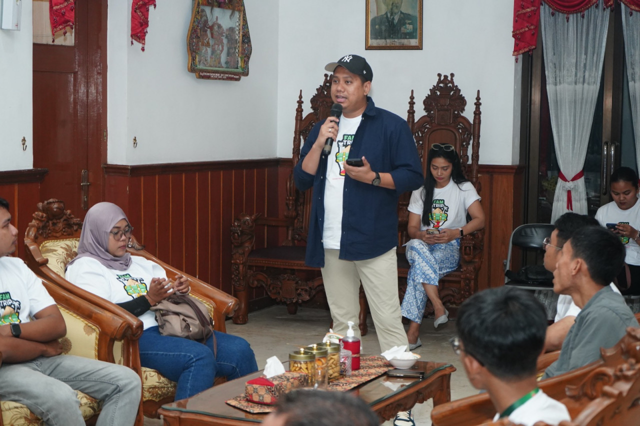 Tim Pemasaran Pariwisata Kemenparekraf RI saat promosi wisata Kabupaten Trenggalek. (Foto: Prokopim Trenggalek/jatimnow.com)
