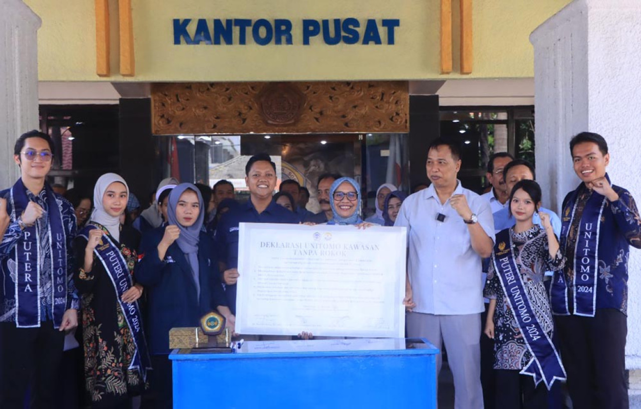 Unitomo Kembali Gaungkan Kampus Sehat Tanpa Rokok, Ada Apa?