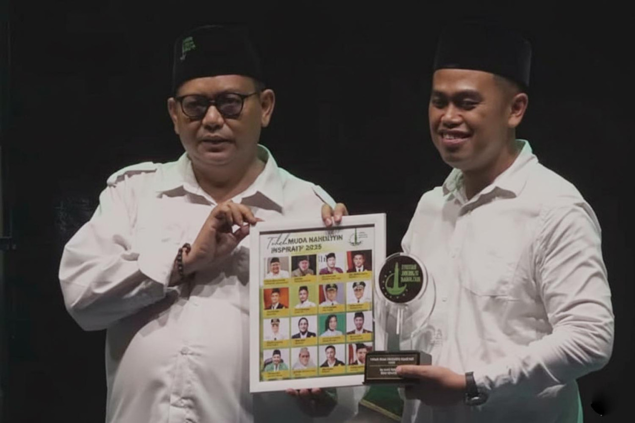 Wali Kota Blitar Mas Ibin Raih Penghargaan Tokoh Muda Nahdliyin Inspiratif 2025