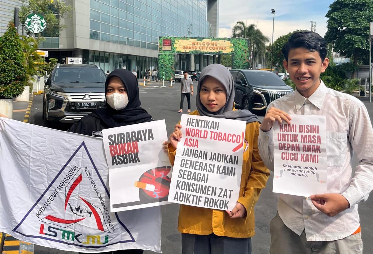 World Tobacco Asia 2025 di Surabaya Tetap Jalan, Ancam Indonesia Emas
