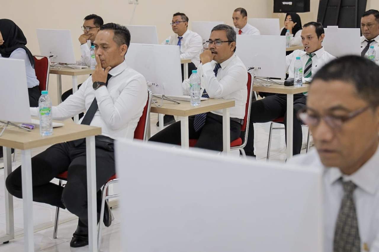 Pemerintah Kota Kediri melalui BKPSDM melaksanakan kegiatan Pro ASN (Profiling ASN). (Foto: Pemkot Kediri/jatimnow.com)