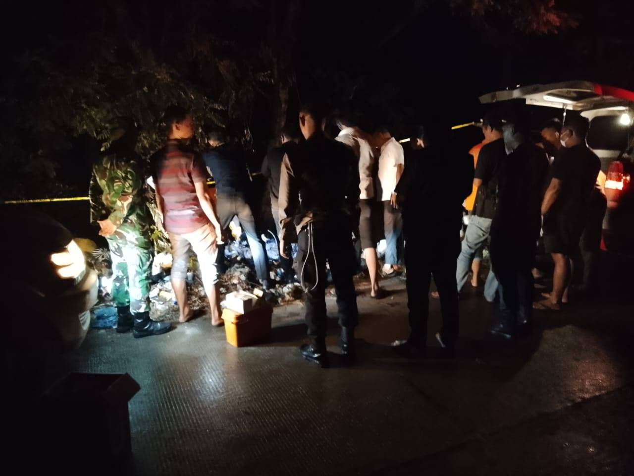 Mayat Hangus Terbakar Ditemukan di Hutan Lamongan, Polres Jombang Turun Tangan