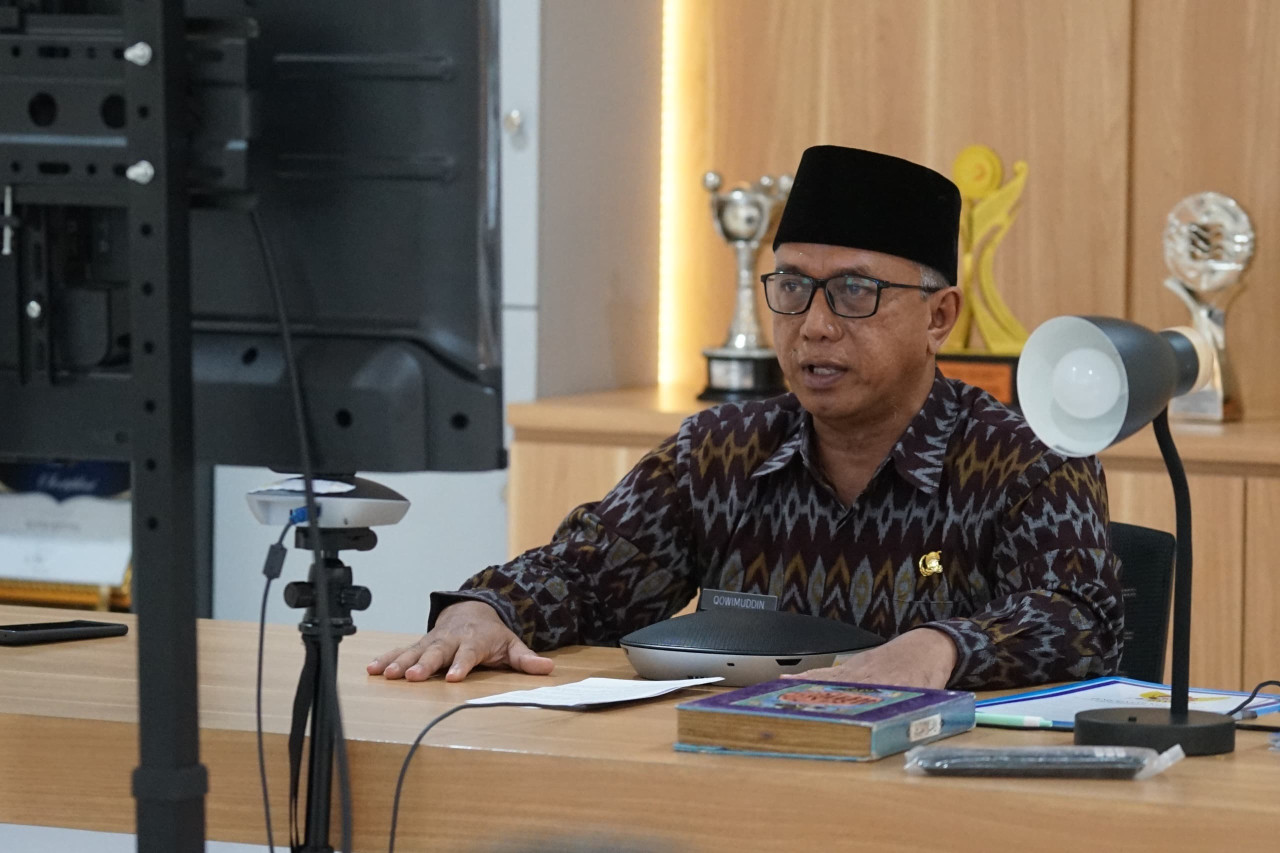 Wakil Wali Kota Kediri Qowimuddin membuka Forum Konsultasi Publik (FKP) Aneka Suara, Pendapat, Ide, dan Saran Inovatif (ASPIRASI) Kemenag Kota Kediri. (Foto: Pemkot Kediri/jatimnow.com)