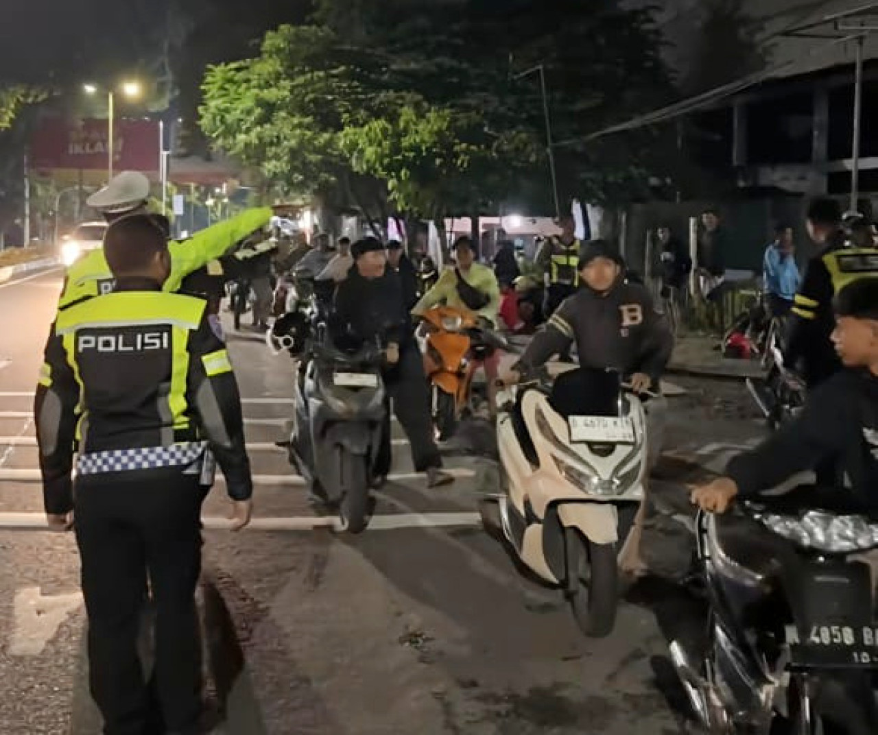 Foto: Penindakan ratusan pelaku balap liar di Kota Malang (Satlantas Polresta Malang Kota/ jatimnow.com)