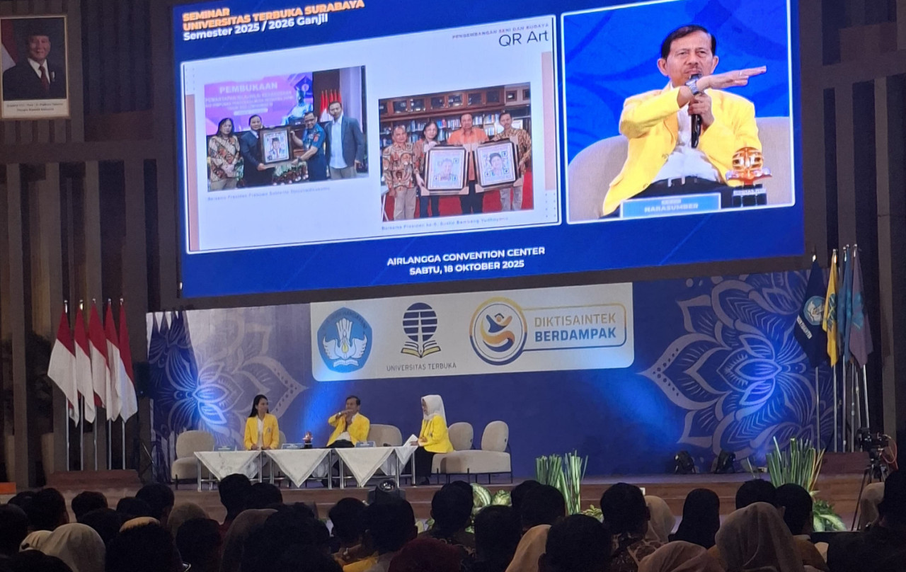 Hadi Wardoyo Singgung Keadilan Hukum dalam Seminar di UT Surabaya