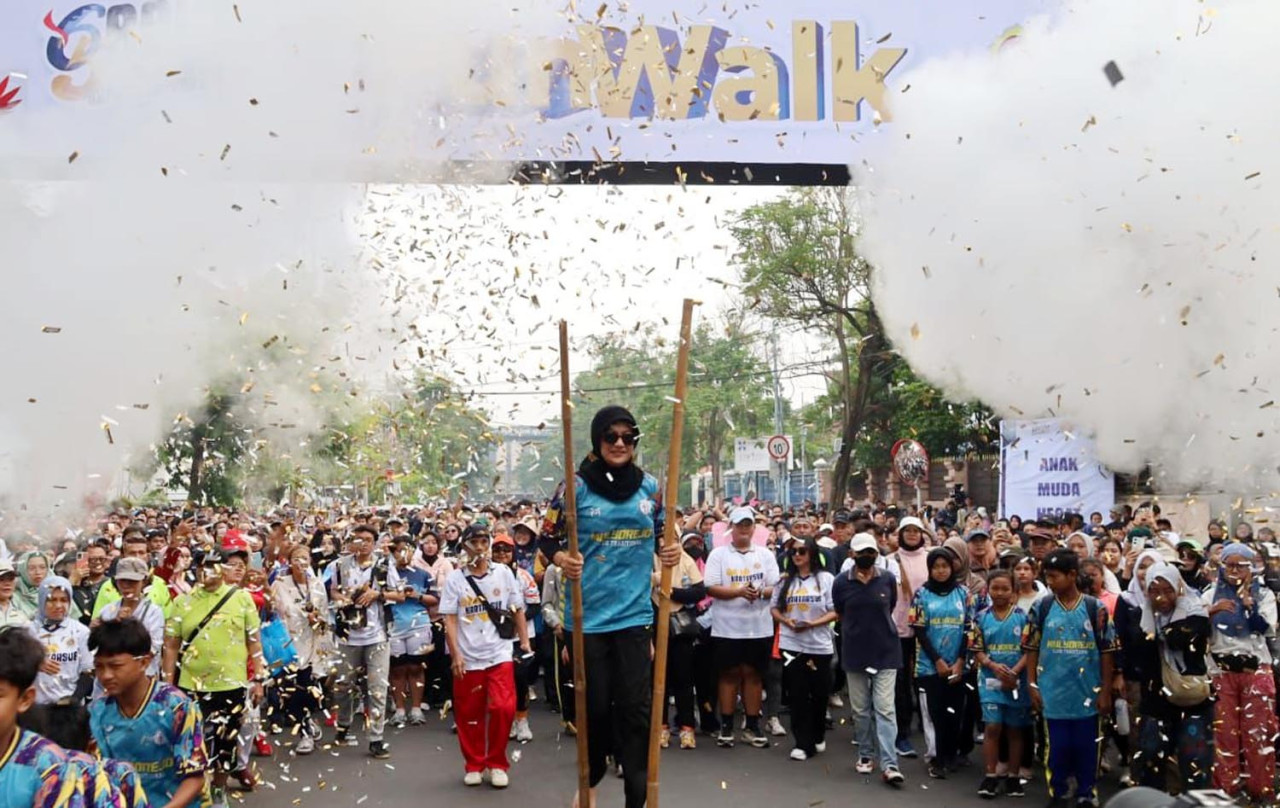 Karang Taruna Fun Walk diharapkan dapat dijadikan agenda tahunan yang terus mempererat kebersamaan dan mendorong partisipasi aktif masyarakat dalam pembangunan sosial di Surabaya. (Foto/Dokumentasi Karang Taruna)