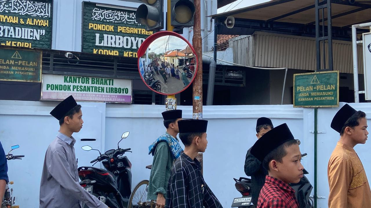 Foto: Ponpes Lirboyo di Kediri. (Yanuar/jatimnow.com)