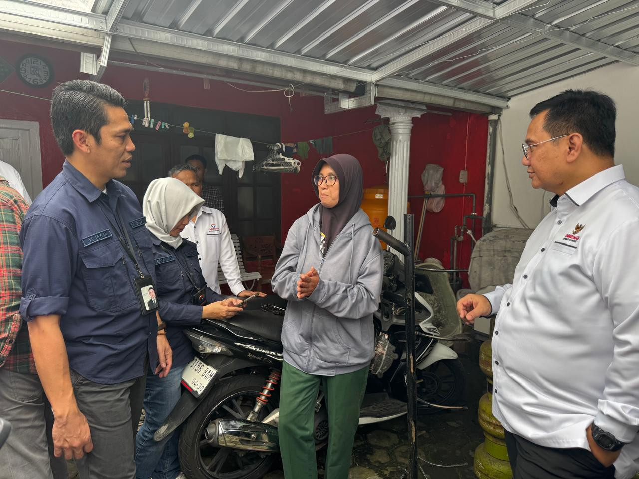 Inspeksi lapangan Ombudsman RI dan Pertamina di Malang. (Foto: Aris/jatimnow.com)