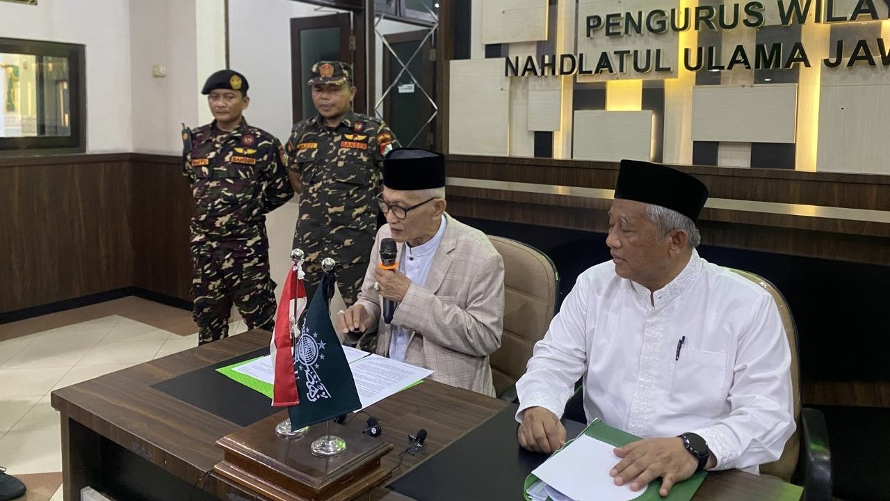 Foto: PBNU berikan statemen resmi. (jatimnow.com)