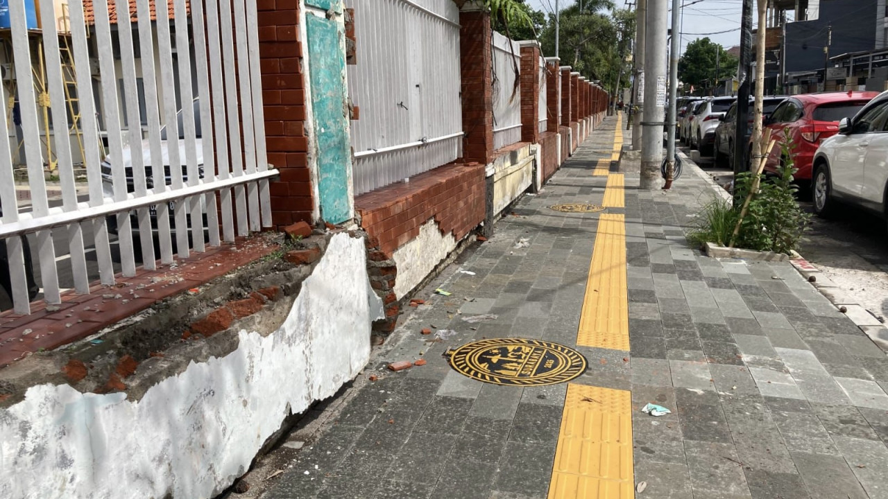 Penutup saluran telah terpasang. (Foto: Tambaksari for jatimnow.com)
