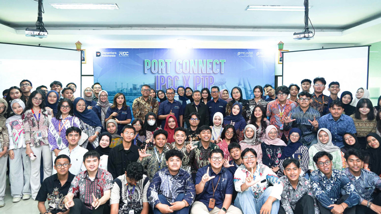 Port Connect 2025 menjadi wadah edukasi dan simbol sinergi antara dunia pendidikan dan industri kepelabuhanan. (Foto: PTP Nonpetikemas for JatimNow.com)